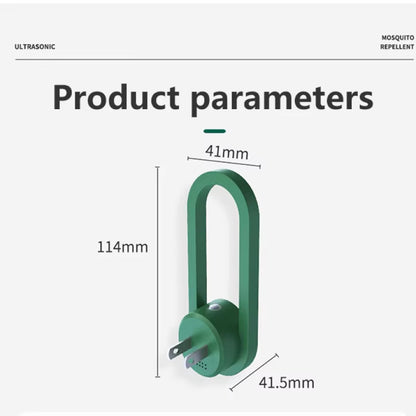 BuzzShield™ Ultrasonic Mosquito Repeller & LED Night Lamp – Sleep Tight, Bite-Free, Every Night