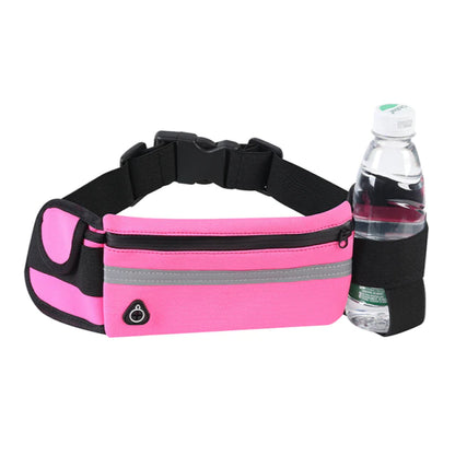 Waterproof Sport Runner Waist Bum Bag Running Jogging Belt Pouch Zip Fanny Pack