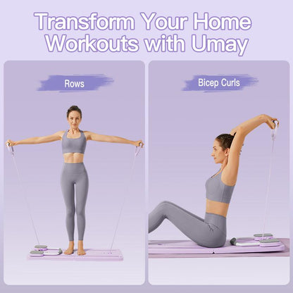 Foldable AB, Pilates Reformer Exercise Board