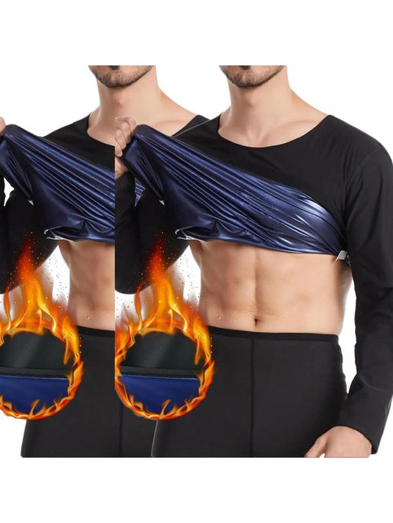 Longsleeves Neoprene Workout Sauna Compression Top