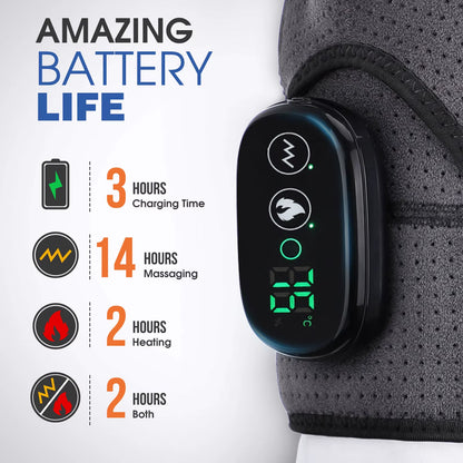 ThermaRelief™ – Electric Heated Shoulder & Knee Massager