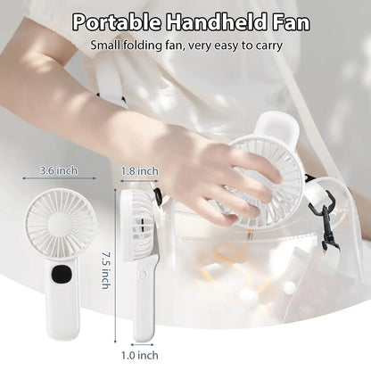 BreezeLoop Pro – Bladeless Rechargeable Neck Fan with 3-Speed Cooling for Summer Comfort